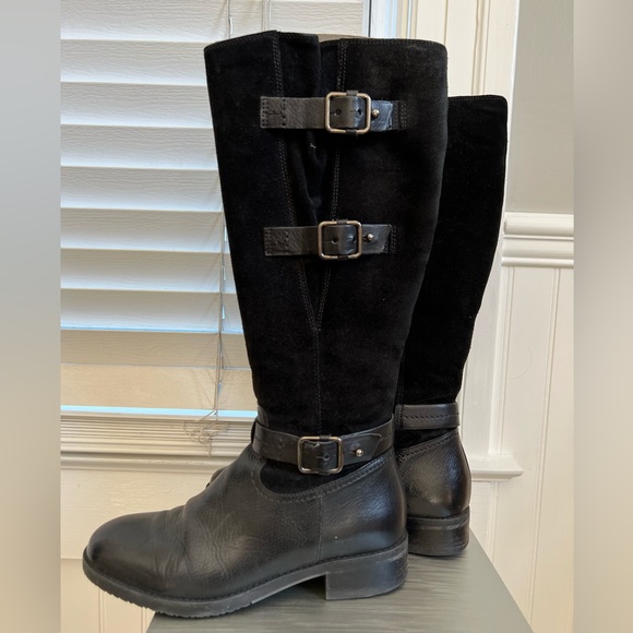 🎀Clarks genuine leather/suede boots women’s size 6.5🎀 - Picture 3 of 10